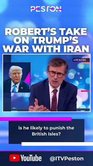 How do you think Trump will manifest his anger with Starmer and Britain for turning down a request to use our airbases to attack Iran? ✍️👇 Catch up on ITVX or YouTube 📺🔗: #Peston