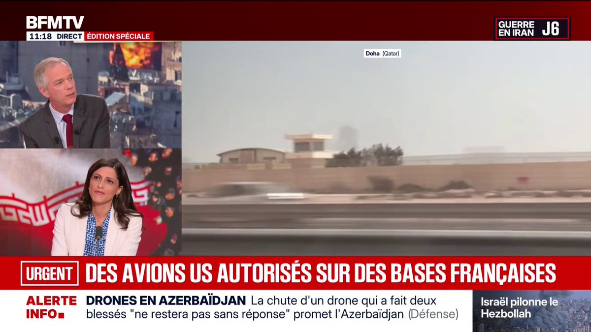 🔴🇫🇷 ALERTE INFO Des avions américains autorisés "temporairement" sur des bases françaises au Moyen-Orient. Qu'en pensez-vous: Bonne/mauvaise idée ? Cela change tout ?