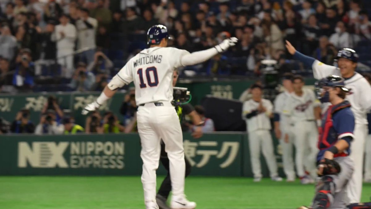 Shay Whitcomb does it AGAIN! #WorldBaseballClassic