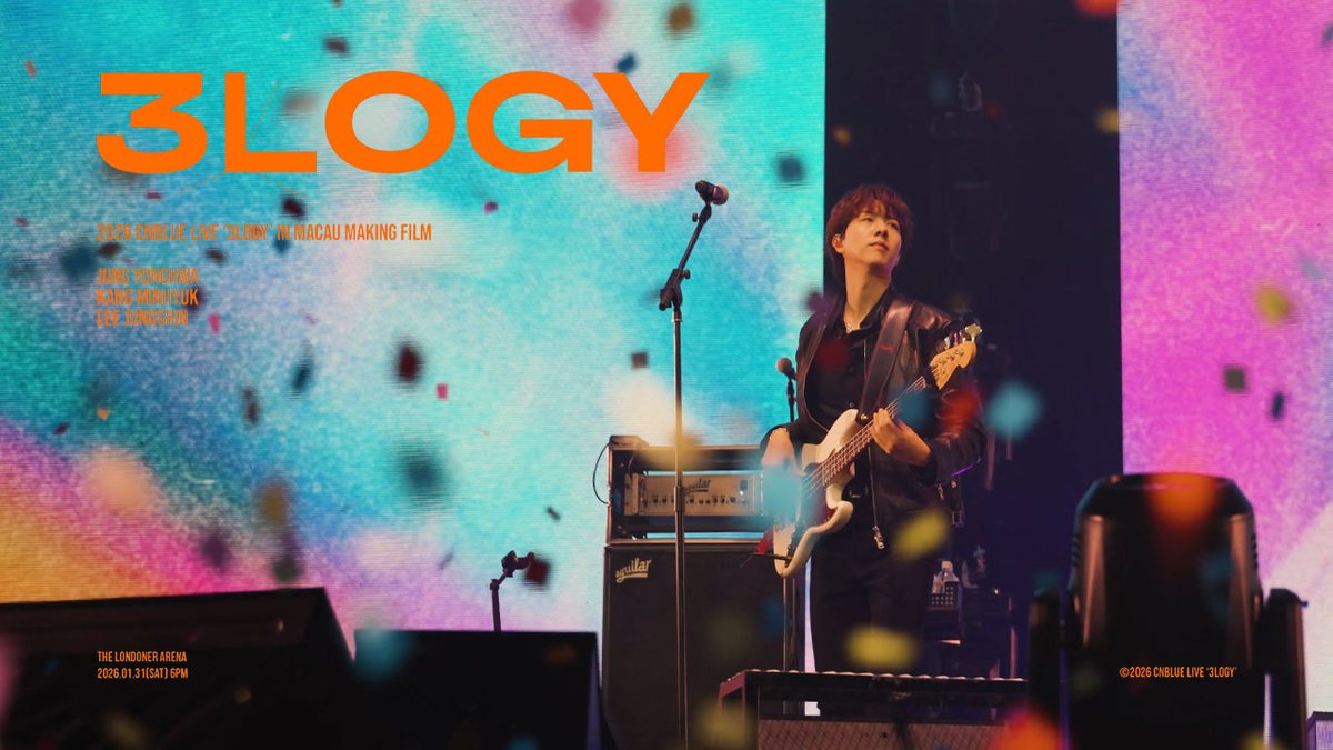 2026 CNBLUE LIVE '3LOGY' IN MACAU Making Film ✔ #CNBLUE #씨엔블루 #3LOGY