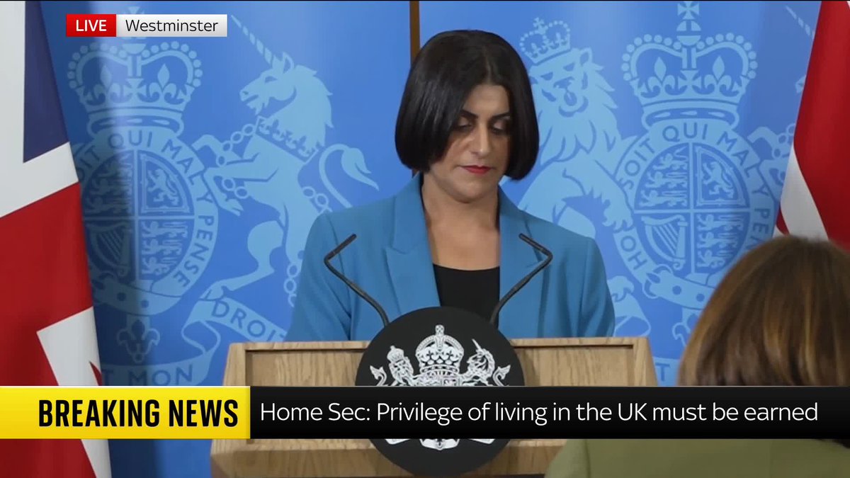 "The majority of people in this country agree that the system is out of control." Home Secretary Shabana Mahmood responds to Beth Rigby's question about building a broad set of reforms that have a plurality of support across politics. 📺 Sky 501