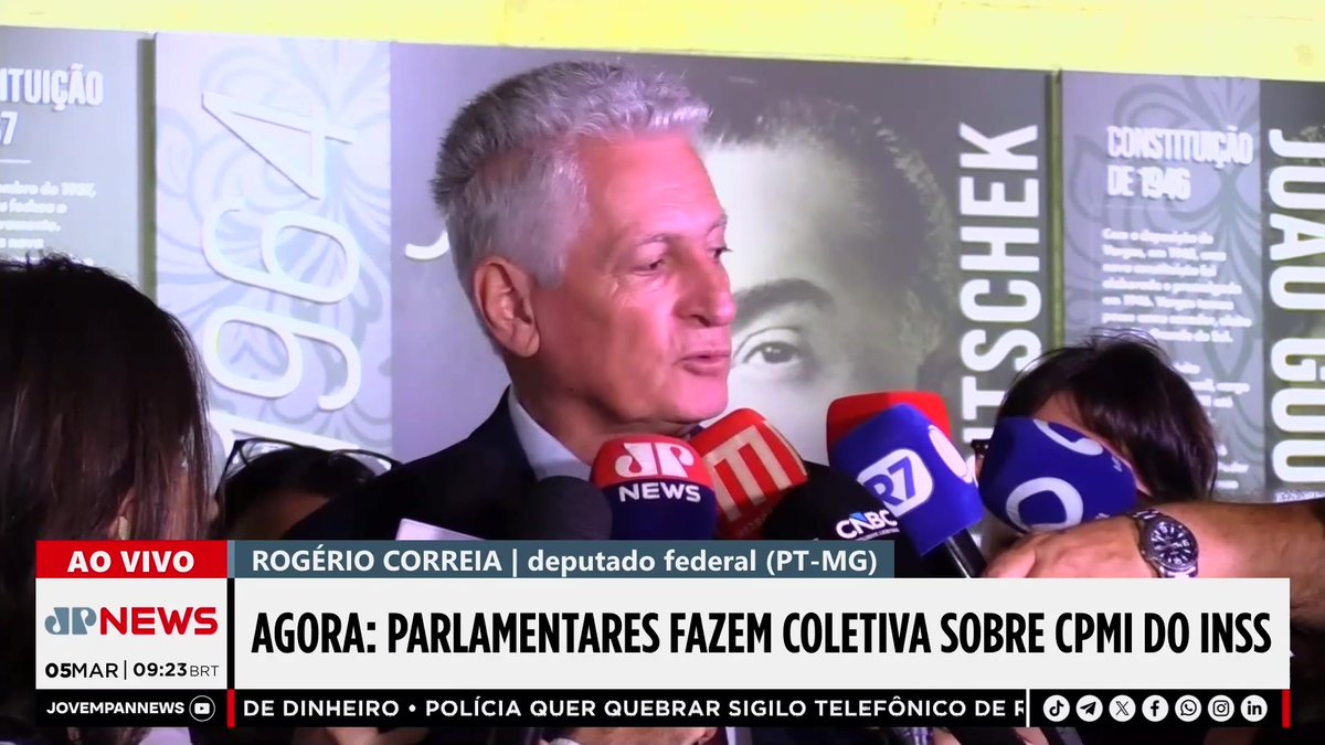Correia sobre Lulinha: “Tinha algum dinheiro do Banco Master? Nenhum” 📺 Confira ao vivo: #JornalDaManhã