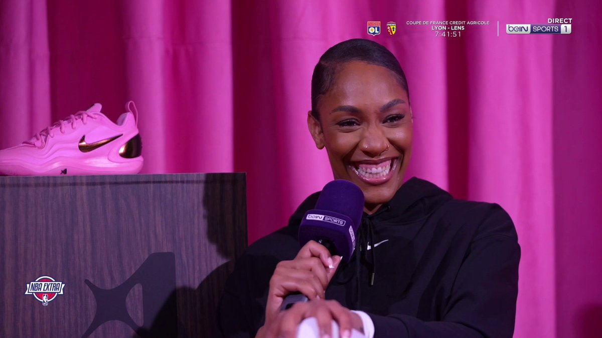 [📺LIVE] 🏀 #NBAextra ⭐ A'ja Wilson était de passage à Paris ! 🎙️ Marie-Fatou Gueye l'a rencontrée, l'entretien est déjà disponible !