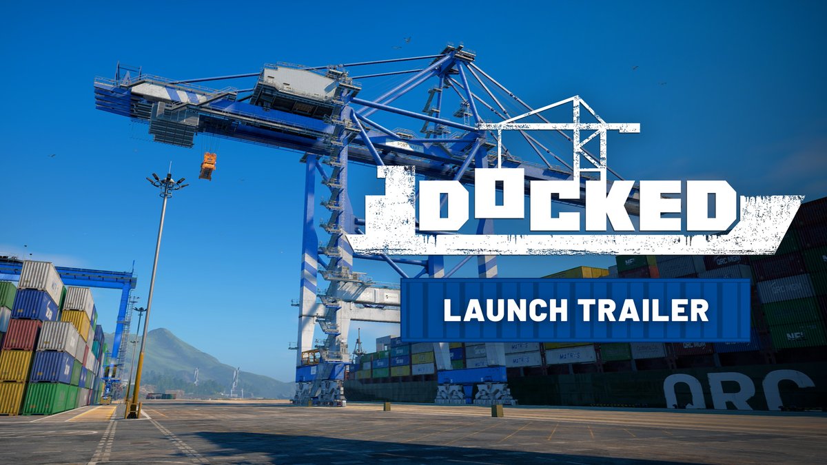Your shift starts now! 🕗🦺 Port Wake is officially open for business, and you’re in charge. Hope you brought your lunch box, it’s going to be a long day. Start the rebuild on Steam, Epic Games Store, PlayStation 5, and Xbox Series: