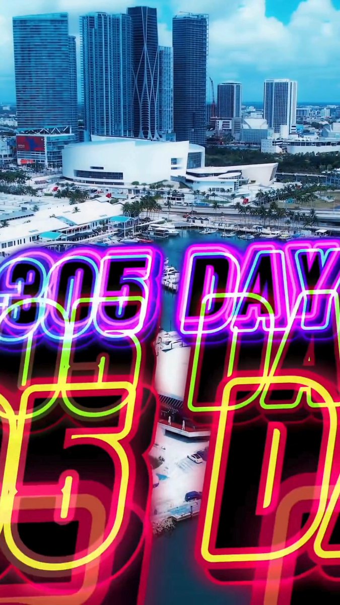 It’s #305Day! 🌴 A day to celebrate everything that makes Miami special — our culture, diversity, and the vibrant communities that shape the Magic City. 💙