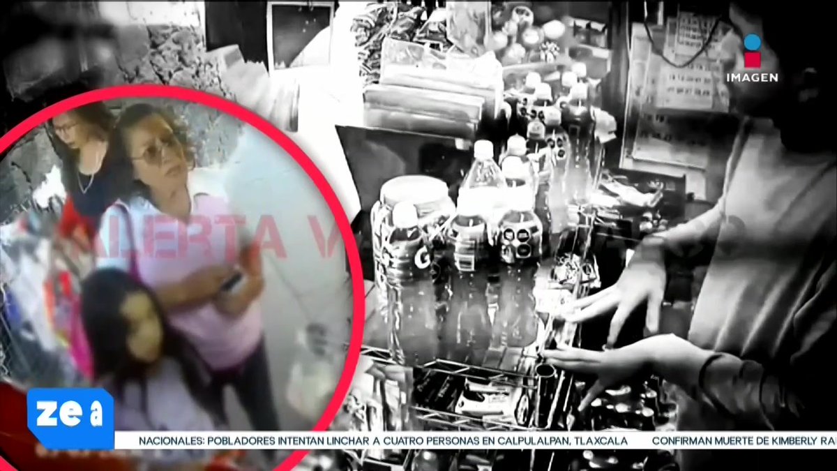 Cámaras de seguridad de un puesto de la alcaldía #Coyoacán captaron el acoso sexual que sufrió una menor de edad, quien estaba acompañada de su abuelita. #NoticiasImagen #LoDijoZea #ImagenNoticias con Francisco Zea @ImagenZea