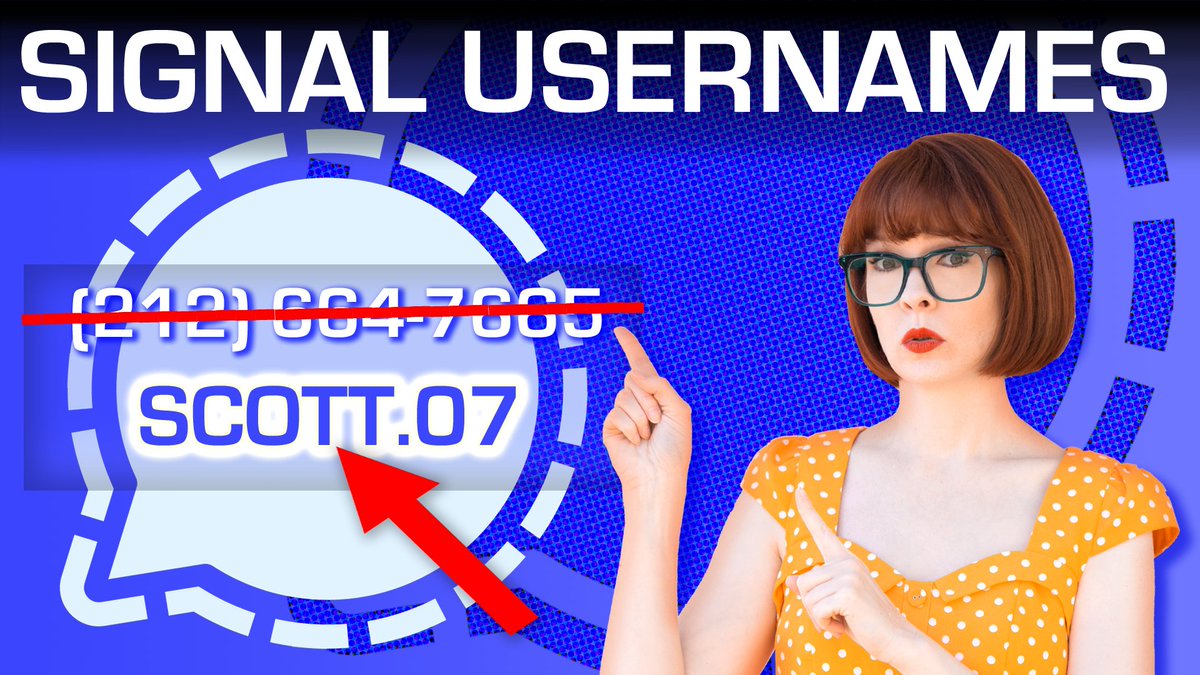 Many people still aren't using usernames on Signal. Usernames let you message without revealing your number, but many people still confuse them with profile names or aren’t sure how to use them. Here’s a quick guide to how they work, how to set one up, &amp; how to find others.