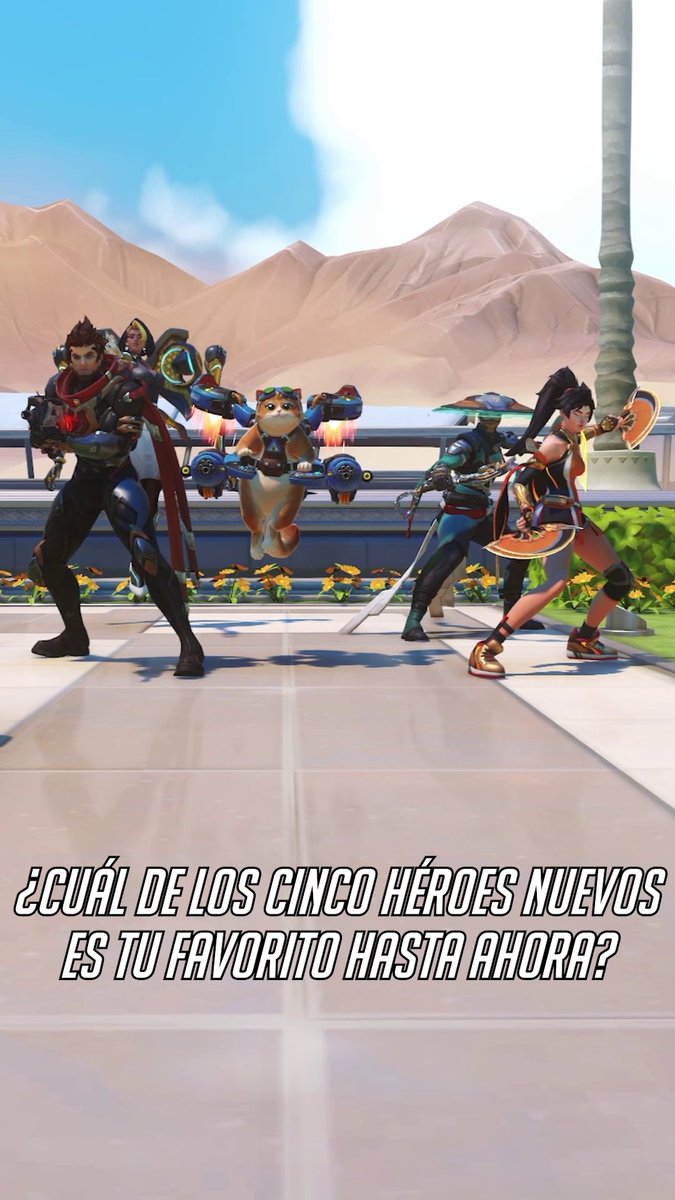 No nos sorprende que el lanzamiento de cinco héroes nuevos a la vez trajera un poco de caos 💥 ¿Cuál de los cinco héroes nuevos es tu favorito hasta ahora? ✨