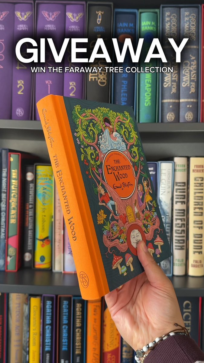 Win The Faraway Tree Collection 📚 To celebrate World Book Day, one lucky reader will win Enid Blyton’s The Faraway Tree trilogy. To enter: - Follow The Folio Society - Repost this post - Reply and tag a friend Closes 11 March, midnight UK time. Good luck!