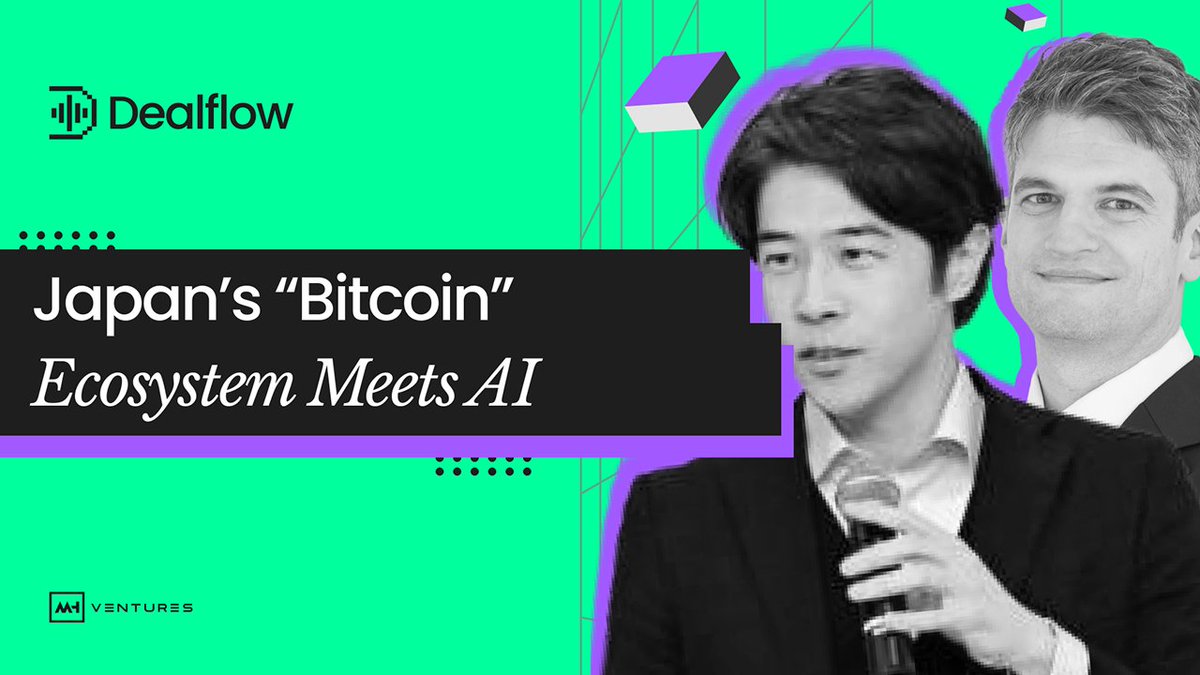 [EP #37] Japan’s “Bitcoin” ecosystem meets AI w/ HARA &amp; Bernd Hollerit (Jasmy Global Official Account / JANCTION Global Official Account), hosted by Keira | MH Ventures Idle GPUs → a marketplace. Builders pay fraction of cost. Jasmy = data, Janction = compute. Sony + unis + gov onboard Quiet infra > hype