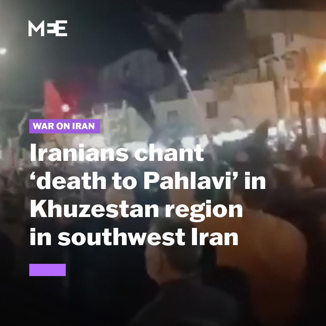 Footage circulating online shows people chanting ‘death to Pahlavi’ in the Khuzestan province in southwest Iran Protesters were referring to Reza Pahlavi, the son of the last shah living in exile in the US, who has spearheaded a movement advocating for the monarchy’s restoration