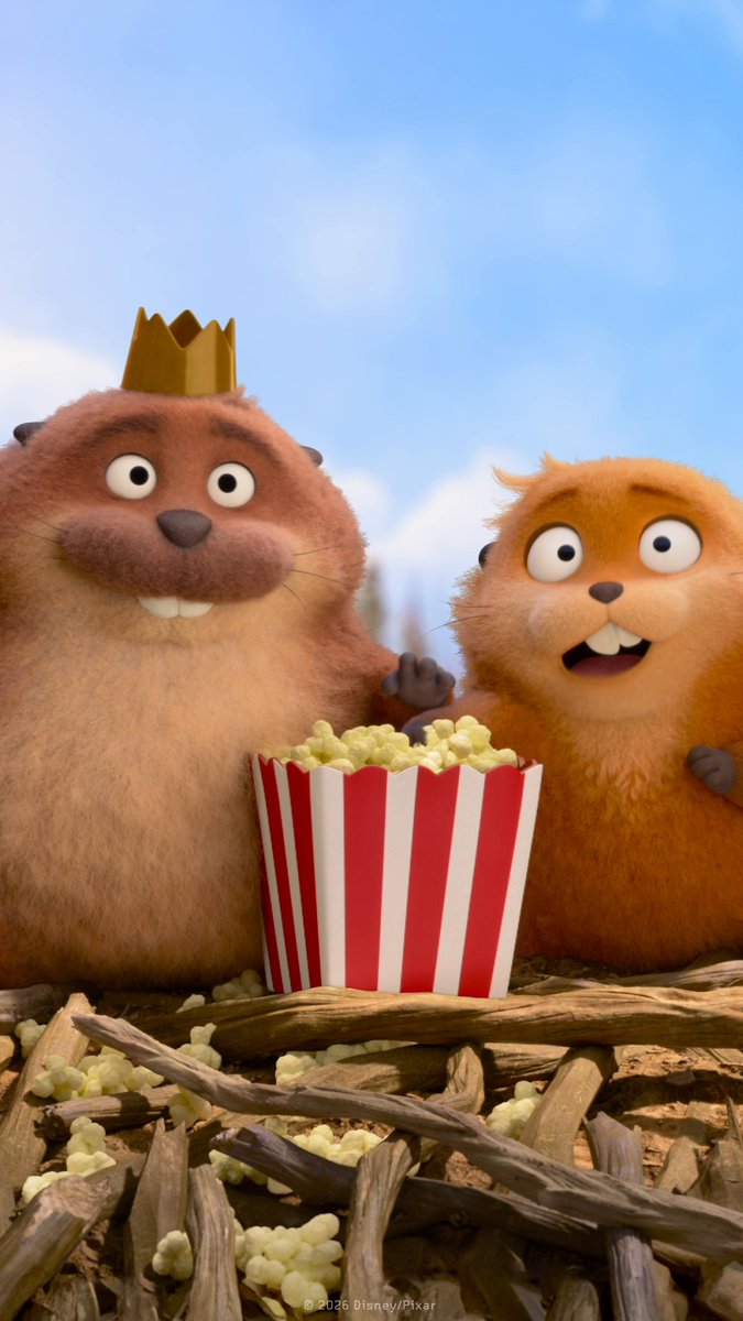 🧠🦫 #Hoppers: Operación Castor, ahora solo en cines 🧠🦫 Conoce una nueva historia del mundo de #Disney y #Pixar junto a estos personajes.