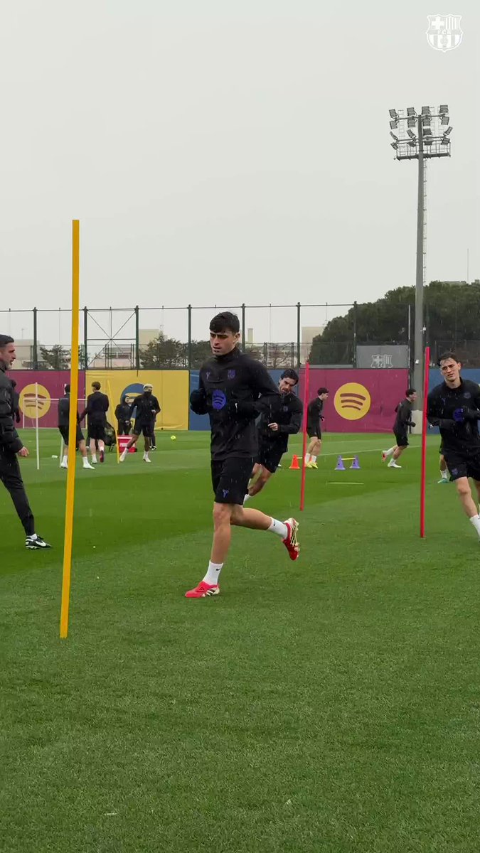 Pre-training prep. 🏃