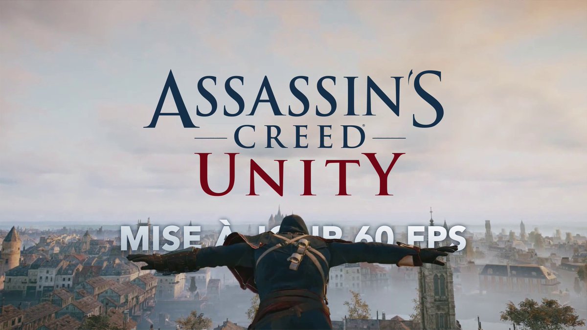 ALLONS ENFANTS DE LA PATRIE, LA MISE À JOUR EST ARRIVÉE 🆕🇫🇷 La MAJ 60 FPS d'Assassin's Creed Unity est déjà disponible sur PlayStation 5 et Xbox Series X|S ! 🎮
