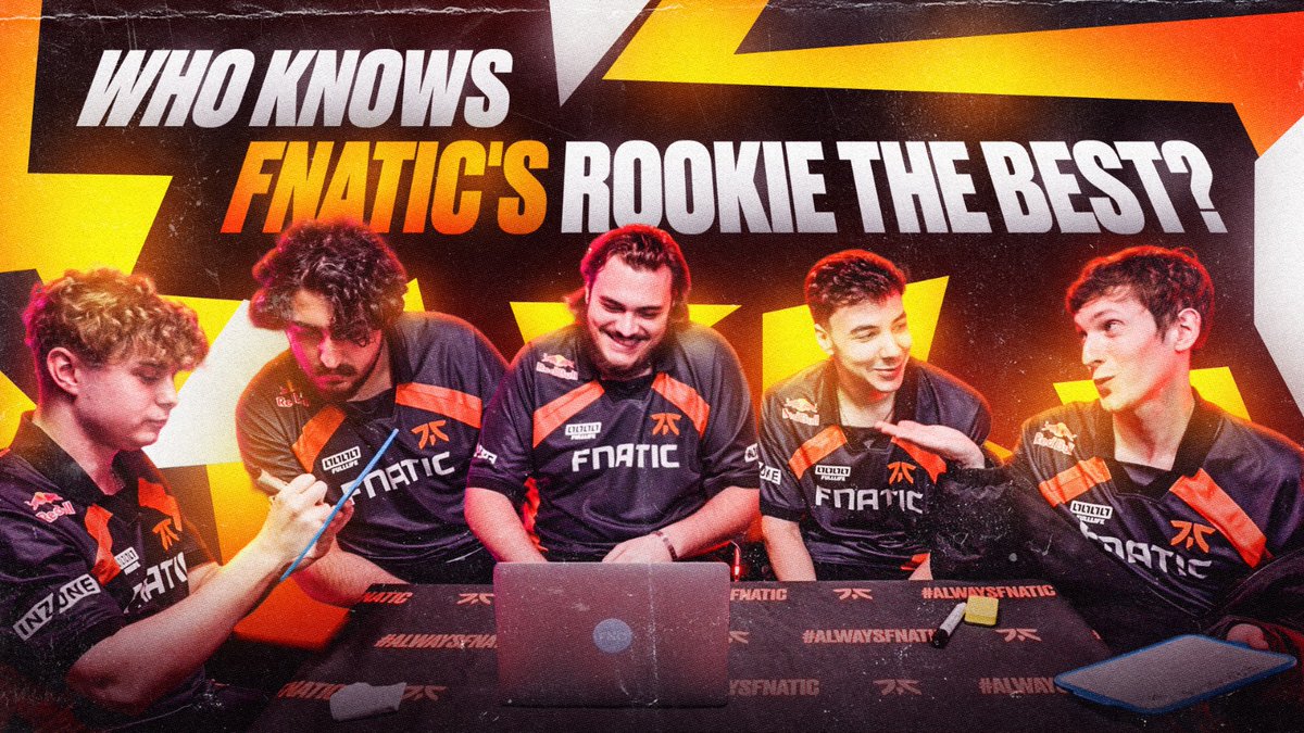 TEAM BRASHIES VS TEAM ALFAAK Who knows their newest teammate FNATIC Veqaj the best? 🇫🇷