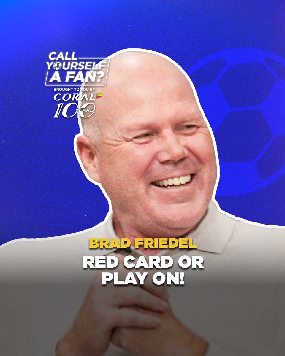 ๐๐๐ ๐๐๐ซ๐ ๐จ๐ซ ๐๐ฅ๐๐ฒ ๐๐ง? VAR? Half-time shows? Penalty tactics on water bottles? Brad Friedel gives us his opinion on them all! ๐ Call Yourself a Fan?