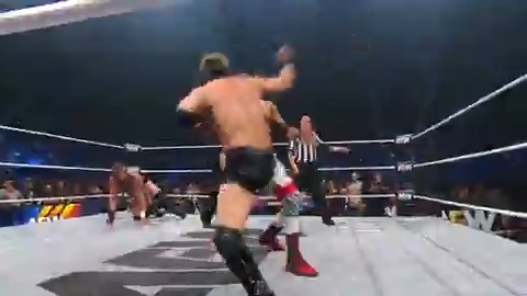 Jet Set Rodeo told The Invisible Hand Family that they would defend the AEW World Trios Titles against them "Any place. Any time." The place and time was in last night's Main Event! Watch the #AEWDynamite replay RIGHT NOW on @SportsOnMAX!