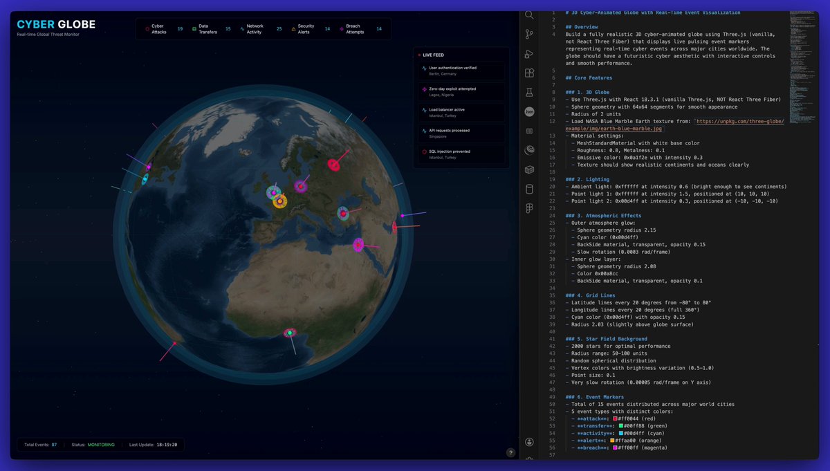 This is how you become a control FREAK. Ask your OpenClaw agent: “Build me a fully comprehensive terminal for tracking events in real time (news + global events) based on this prompt.” FULL PROMPT(bookmark): You’ll need a good events/news API. Personally I’d recommend: > GDELT: massive global event intelligence database > NewsAPI: simple and reliable real-time news feeds