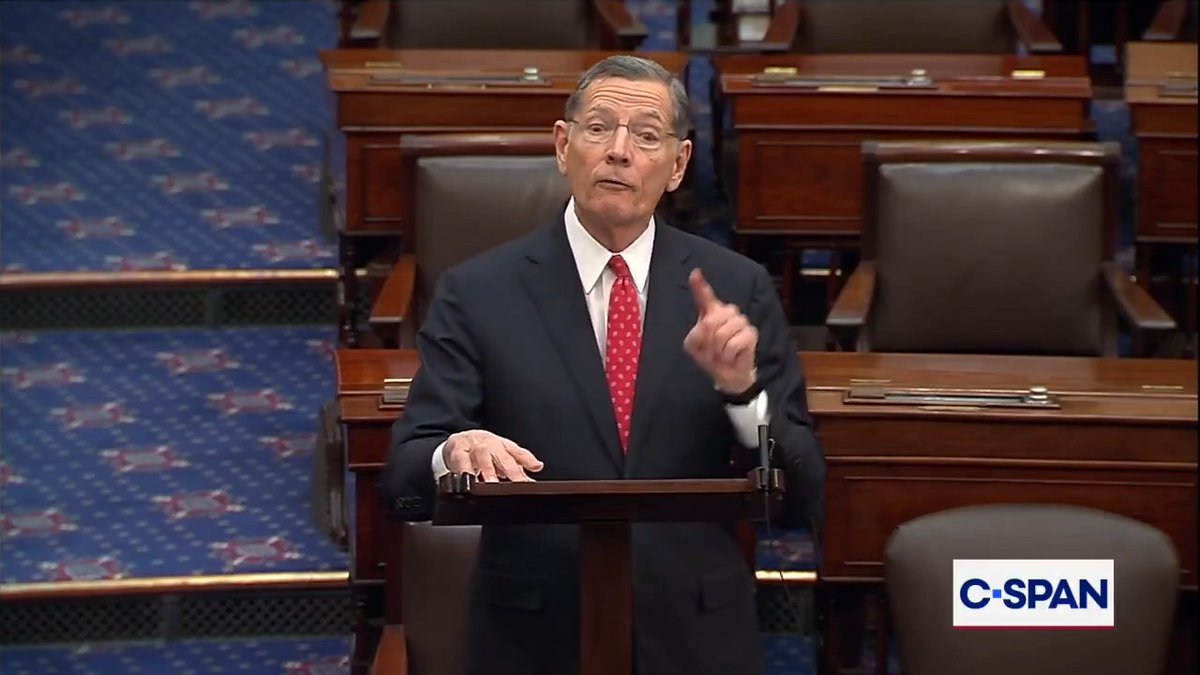 .Sen. John Barrasso (R-WY) on Democrats: "They refuse to pay the Department of Homeland Security because they want to turn America into a sanctuary country."