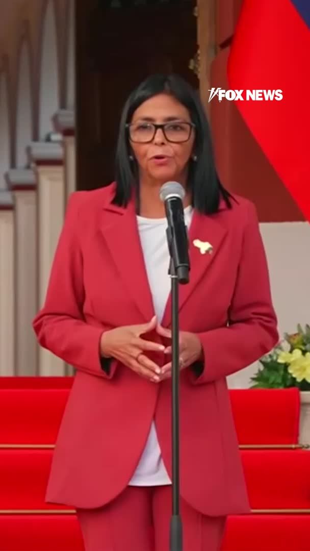 NEW: Venezuelan Interim President Delcy Rodríguez thanks President Trump after his strikes on military bases in the country and the capture of Venezuelan dictator Nicolás Maduro. Standing alongside U.S. Secretary of the Interior Doug Burgum, Rodríguez vows to bolster the bond between the two nations as they look toward a democratic future.