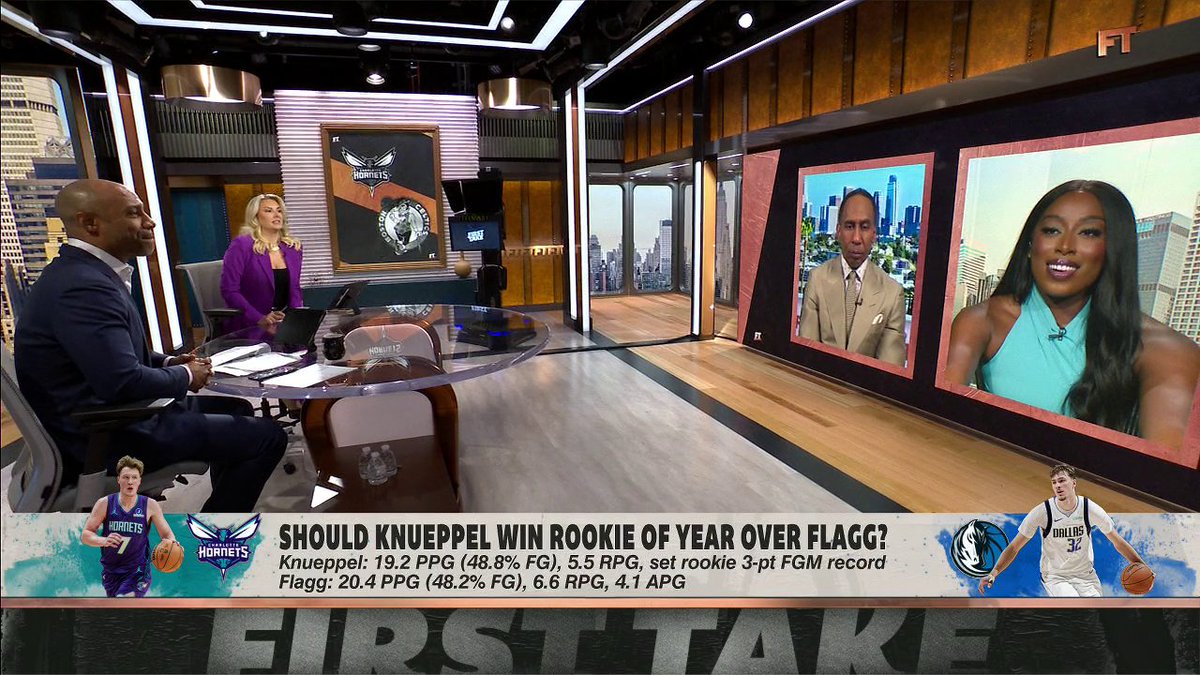Mavericks' Cooper Flagg or Hornets' Kon Knueppel for Rookie of the Year? 🏆 Chiney Ogwumike shares her thoughts on why she's choosing Cooper Flagg ✍️