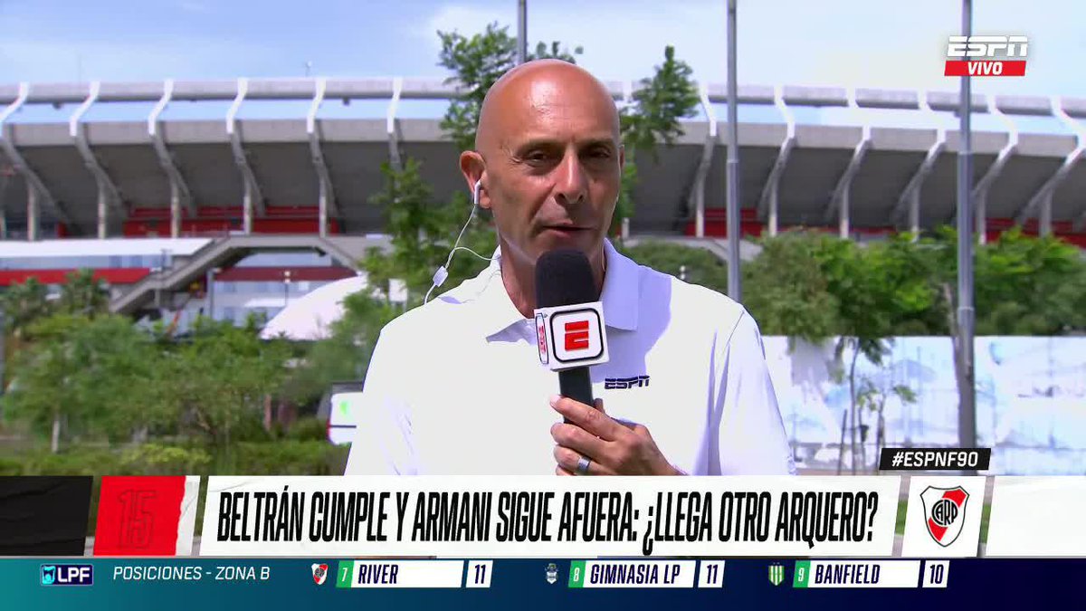 ¿SERÁ ESTE EL PRIMER EQUIPO DEL CHACHO? Gustavo Yarroch adelantó cómo puede ser la alineación del River de Coudet ante Huracán. ▶️ Mirá #ESPNF90 en el Plan Premium de #DisneyPlus