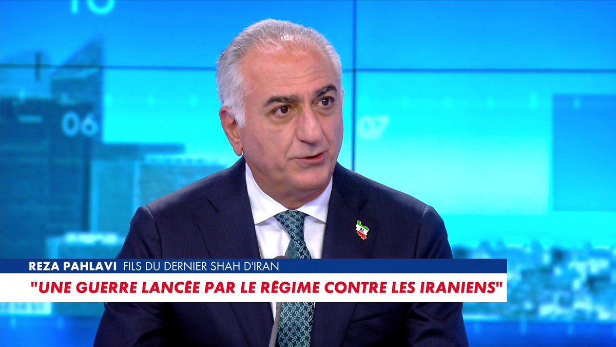 Reza Pahlavi, fils du dernier Shah d’Iran : «Comment voulez-vous que les Iraniens puissent choisir leur futur s’ils sont sous l’égide d’un régime qui ne les laisse pas faire un choix libre ?», dans #Punchline Toute l'info est à retrouver sur