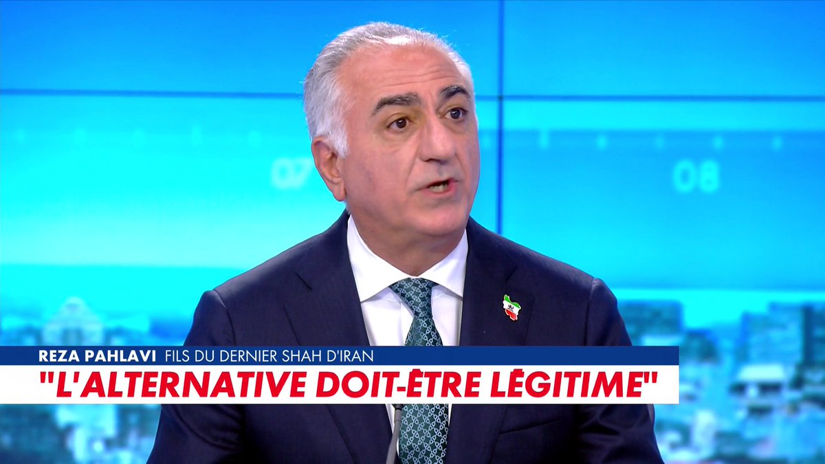 Reza Pahlavi, fils du dernier Shah d’Iran : «Nous avons un programme extrêmement complet», à propos de la période de transition qu’il propose, dans #Punchline Toute l'info est à retrouver sur