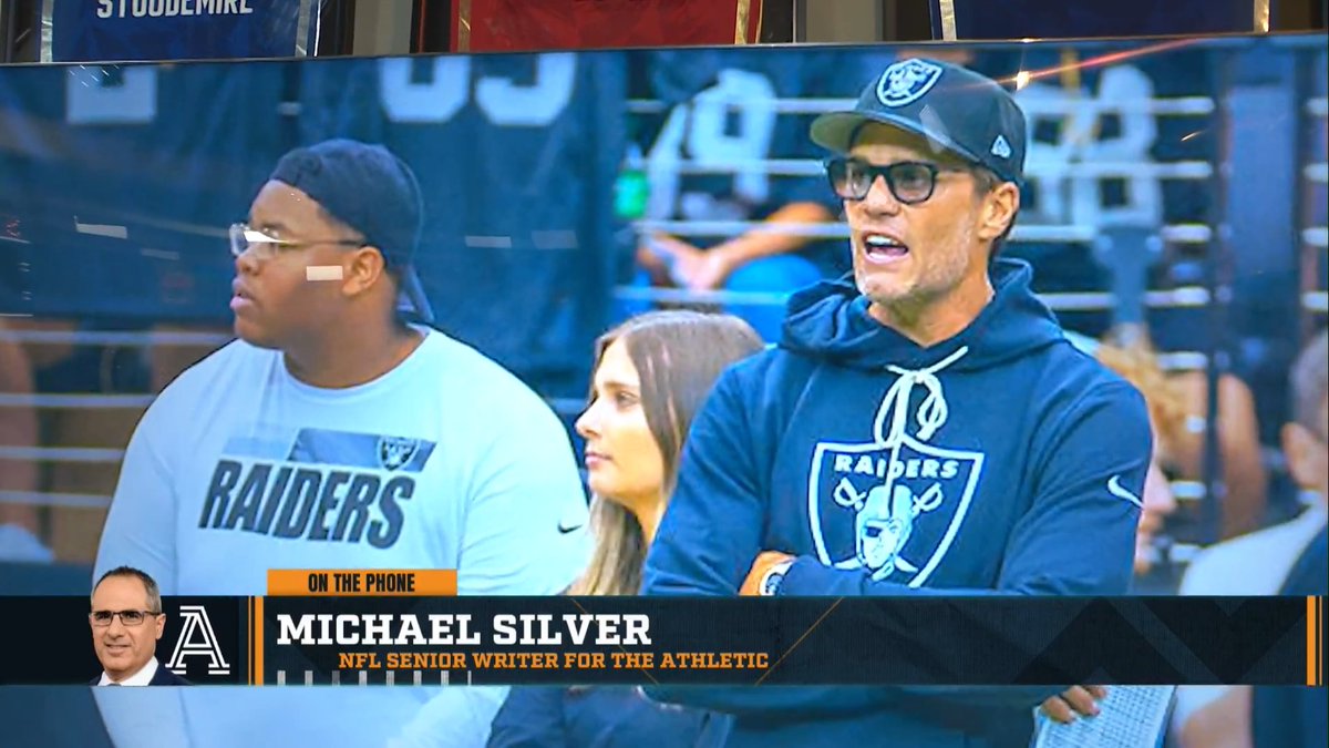 "I think what's hard for people in that building is when somebody is going around, kind of, acting like, 'Hey, I'm the pipeline to Tom,' but doesn't have those credentials on the football side." – Michael Silver on Tom Brady running the #Raiders.