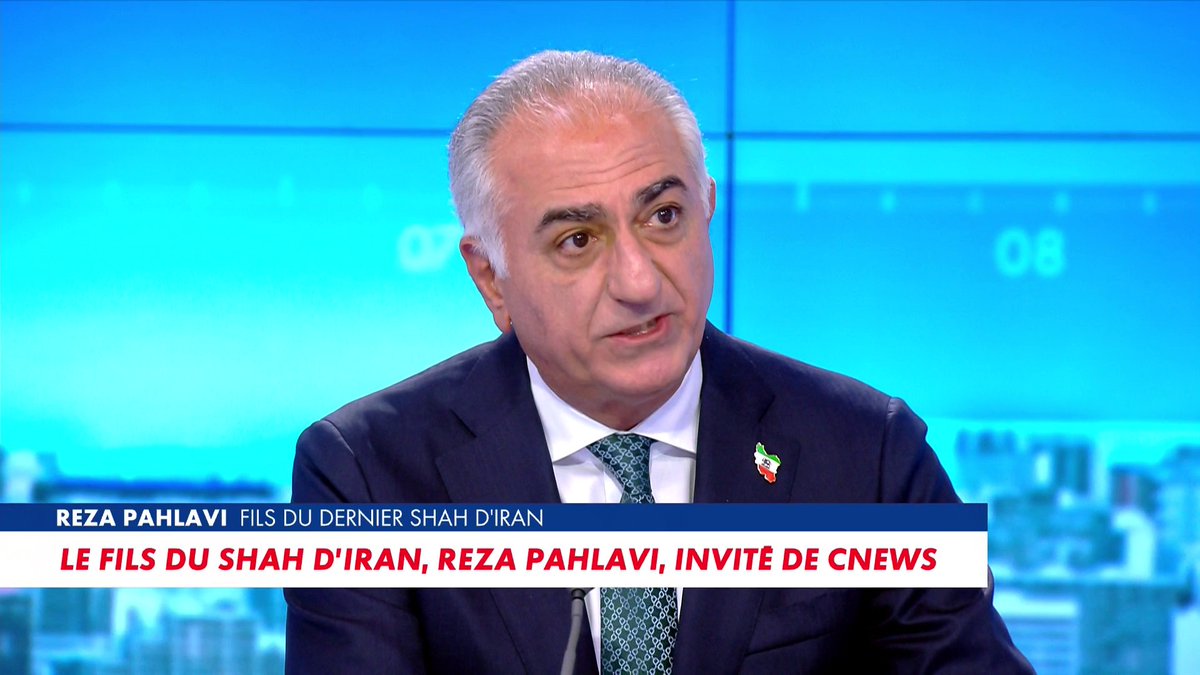 Reza Pahlavi, fils du dernier Shah d’Iran : «On aurait beaucoup plus de chance si on avait le soutien réel des nations libres du monde. Nous espérons qu’elles seront du bon côté de l’Histoire cette fois», dans #Punchline Toute l'info est à retrouver sur