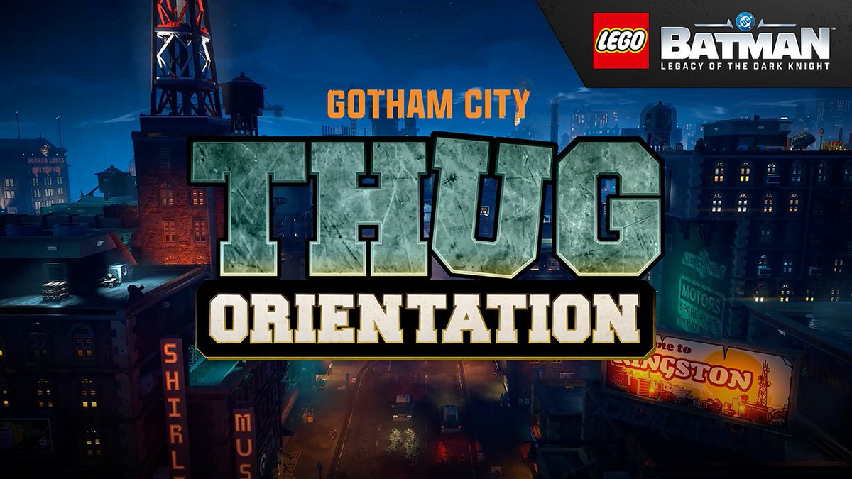 Orientation Tip: The Bat-Signal is not a welcome mat. It’s a 5-minute warning. 🦇🔦 #LEGOBatmanGame