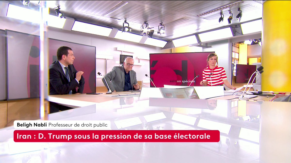 🔴 🗣️ "Pour la première fois, vous avez plus de sympathisants pour les Palestiniens que pour les Israéliens au sein de l'opinion publique américaine", souligne le professeur en droit public Beligh Nabli, qui s'appuie sur une enquête Gallup. #ToutEstPolitique #Canal16