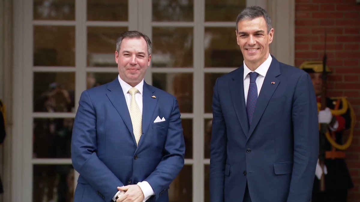 Hoy, con el Gran Duque Guillermo V de Luxemburgo, estrechamos lazos estratégicos. Avanzamos juntos hacia una Europa más verde y tecnológica con acuerdos en hidrógeno verde e innovación espacial.