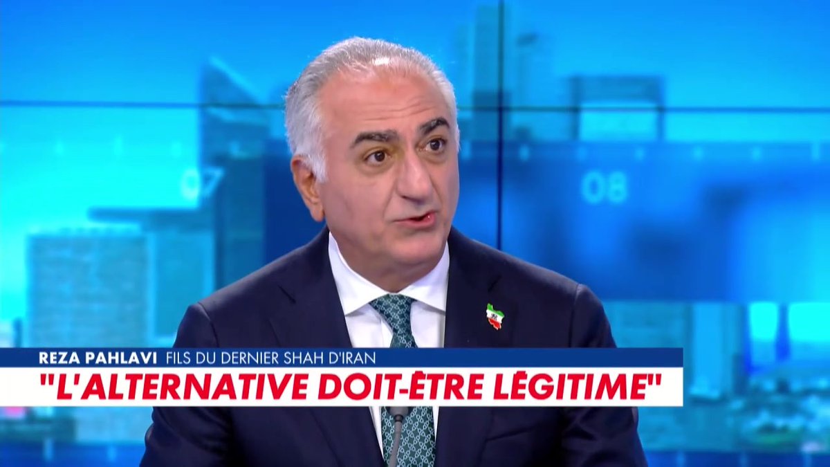 بخشی از گفتگوی رضاشاه دوم با شبکه فرانسوی Europe 1؛ «به عنوان یک دموکراسی غربی، این وظیفه ضروری و حتی اخلاقی شماست که این بار از مردم حمایت کنید. من فکر میکنم فرانسه باید انتخاب خود را انجام دهد.» #JavidShah #KingRezaPahlavi