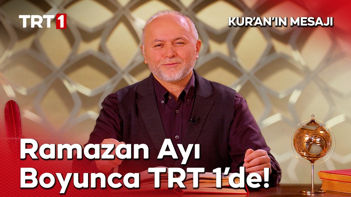 "Gelin hep birlikte Kur'an-ı Kerim'in çağları aşan mesajlarına kulak verelim." Prof. Dr. Ömer Çelik ile Kur'an'ın Mesajı, Ramazan ayı boyunca her gün 15.30'da TRT 1’de! 📺