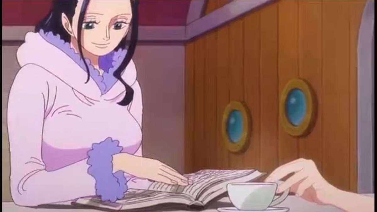 Nico Robin really became a mom in her 30s… and her son is a reindeer.