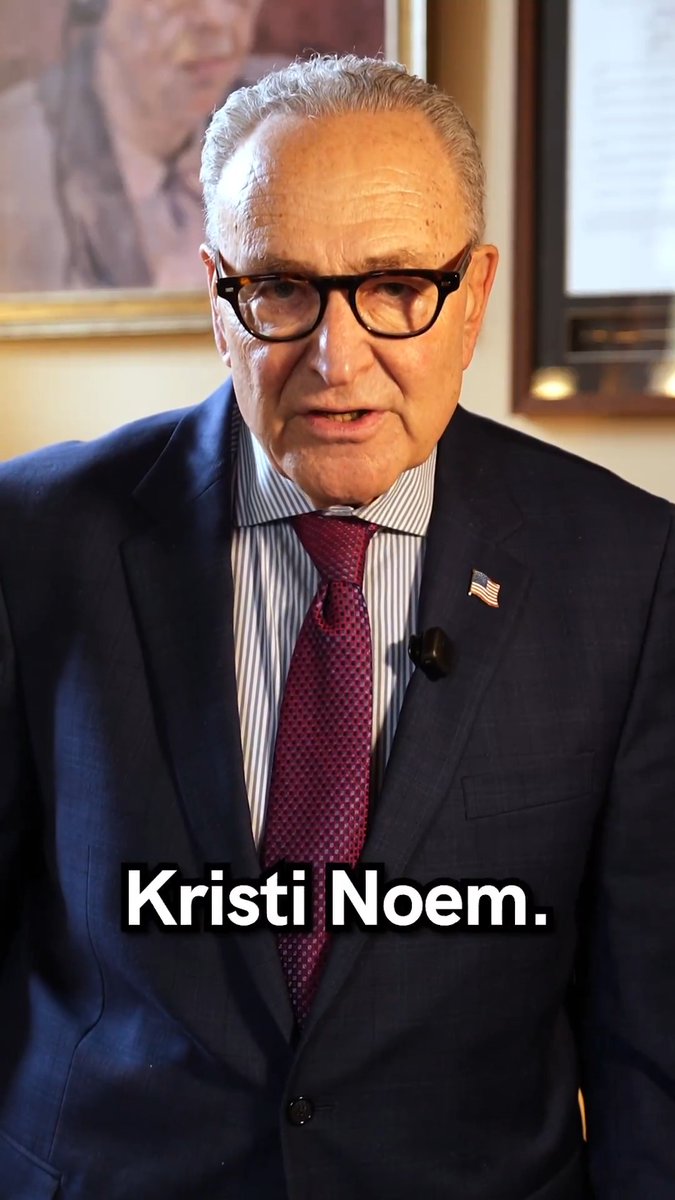 Kristi Noem has been fired. Good riddance. But the problems at DHS go much deeper than any one person. The President must rein in ICE and end the violence.