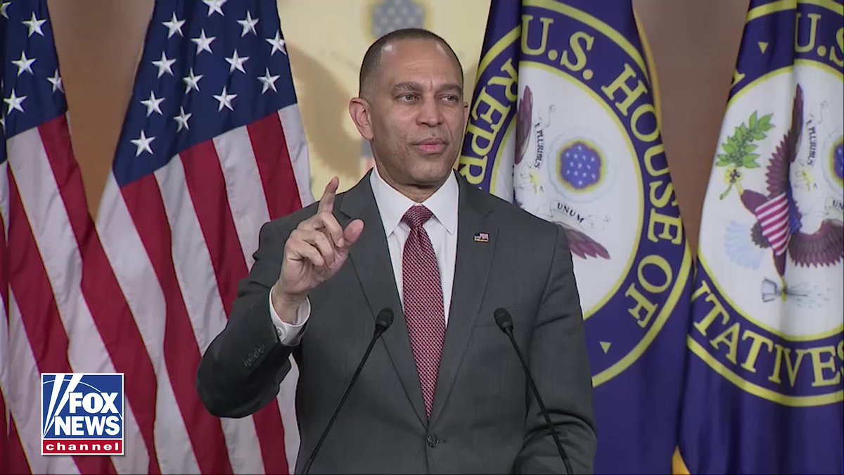 JEFFRIES: "Kristi Noem has been fired, consistent with what we have demanded on behalf of the American people. But let me also make clear, a change in personnel is not sufficient. We need a change in policy, and that has to be bold, dramatic, transformational and meaningful."