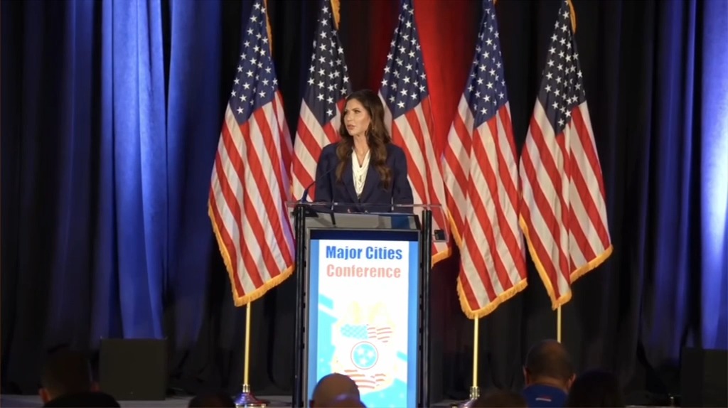 Noem: Sorry I can't stick around