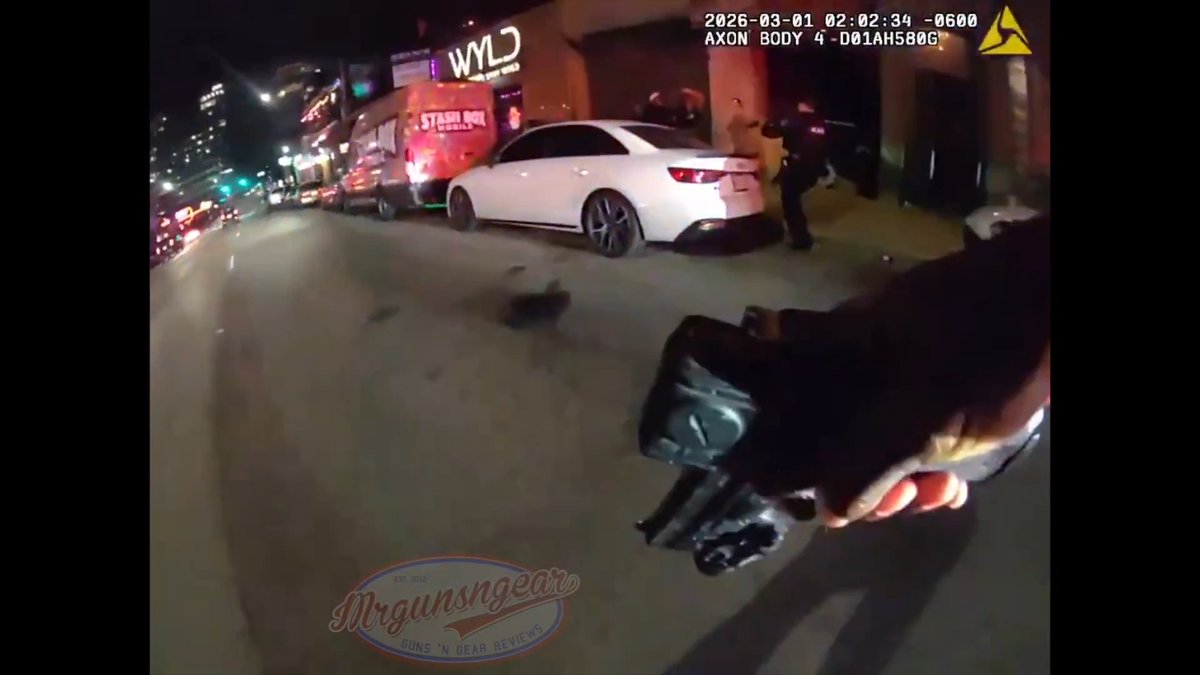📸: Bodycam and security camera footage of police responding to Ndiaga Diagne, a jihadist muslim foreign invader who was wearing a "Property Of Allah" hoodie and Iranian flag shirt, shooting up a bar in Austin, Texas. The officer seems to initially open fire with his ACRO P2 & Surefire X300U equipped pistol then another appears to engage with an AR15. Plan accordingly... #CityLife #diversity #Austin #police #ballistics #AR15 #texas #jihad #islam #enrichment #HolyWar #iran #israel #war #democrats #aimpoint #surefire #cops