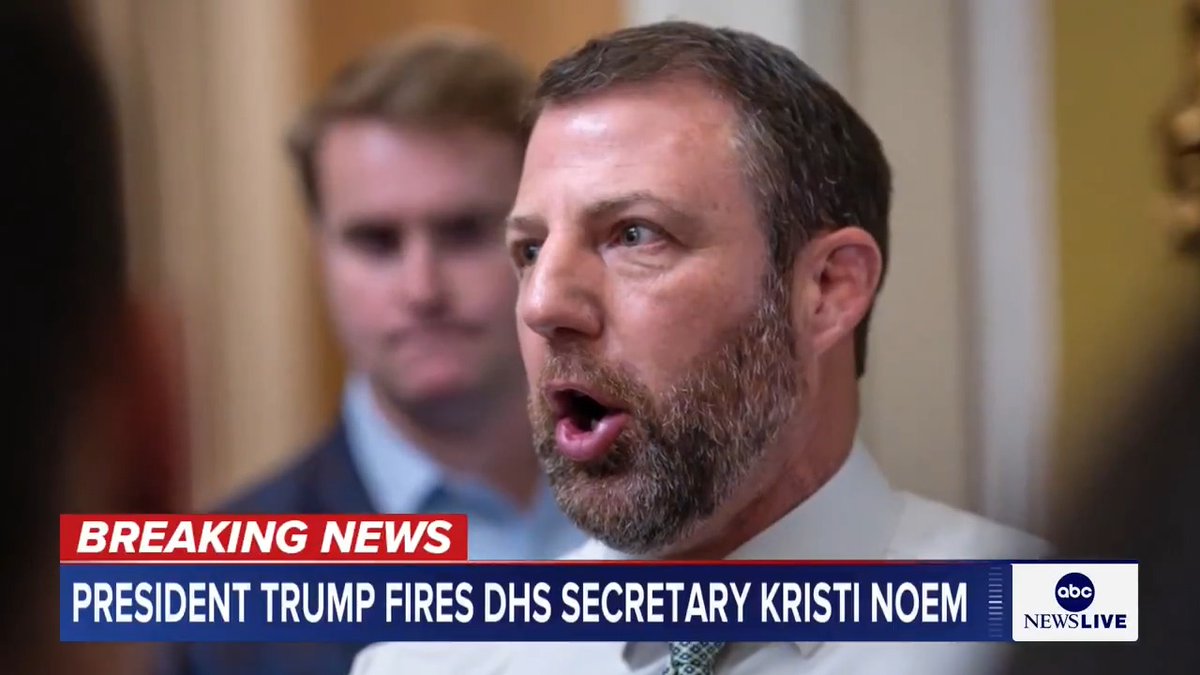 "I am super excited about this opportunity." Sen. Markwayne Mullin spoke with reporters after President Trump announced Mullin will replace Kristi Noem as Department of Homeland Security secretary.