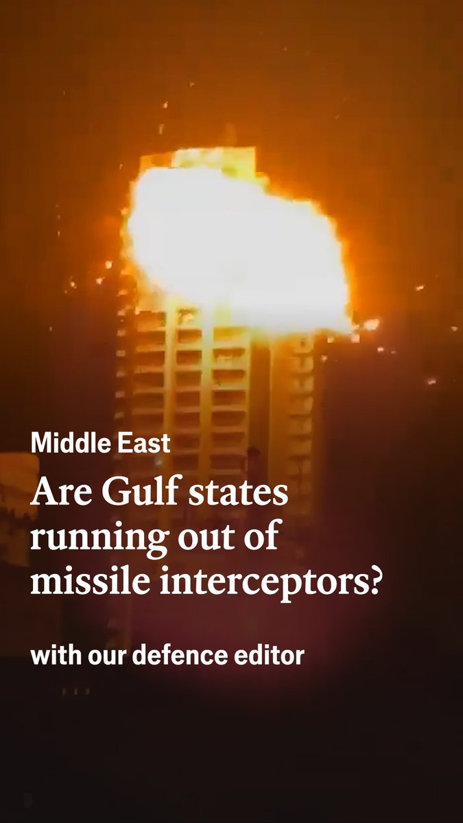 The Arab states have repelled hundreds of Iranian ballistic missiles and drone attacks, alongside American forces. But if the current pace of Iranian strikes continue, a crisis could soon develop