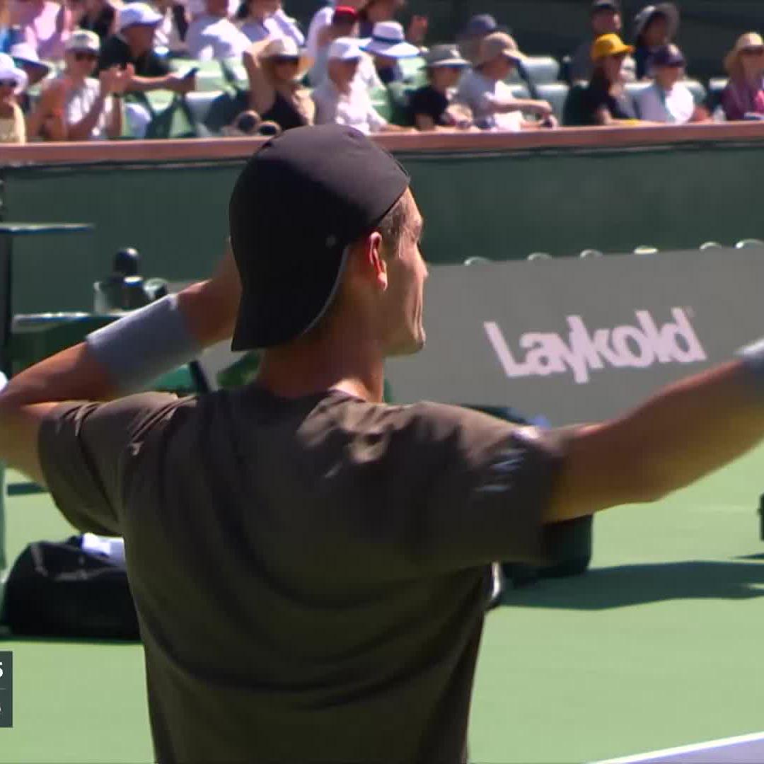 AMAZING from Atmane 🤯 #TennisParadise