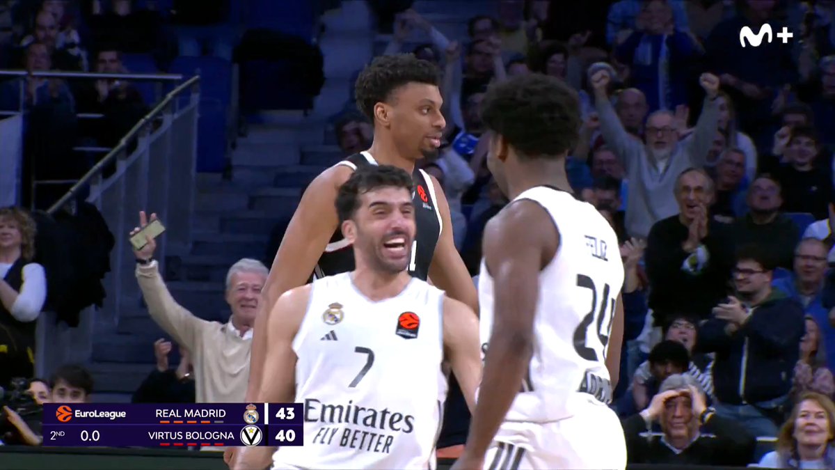 😳😳😳 ¡¡¡Qué barbaridad de 𝑭𝒂𝒄𝒖𝒏𝒅𝒐 𝑪𝒂𝒎𝒑𝒂𝒛𝒛𝒐 para cerrar el cuarto!!! #EuroLeague