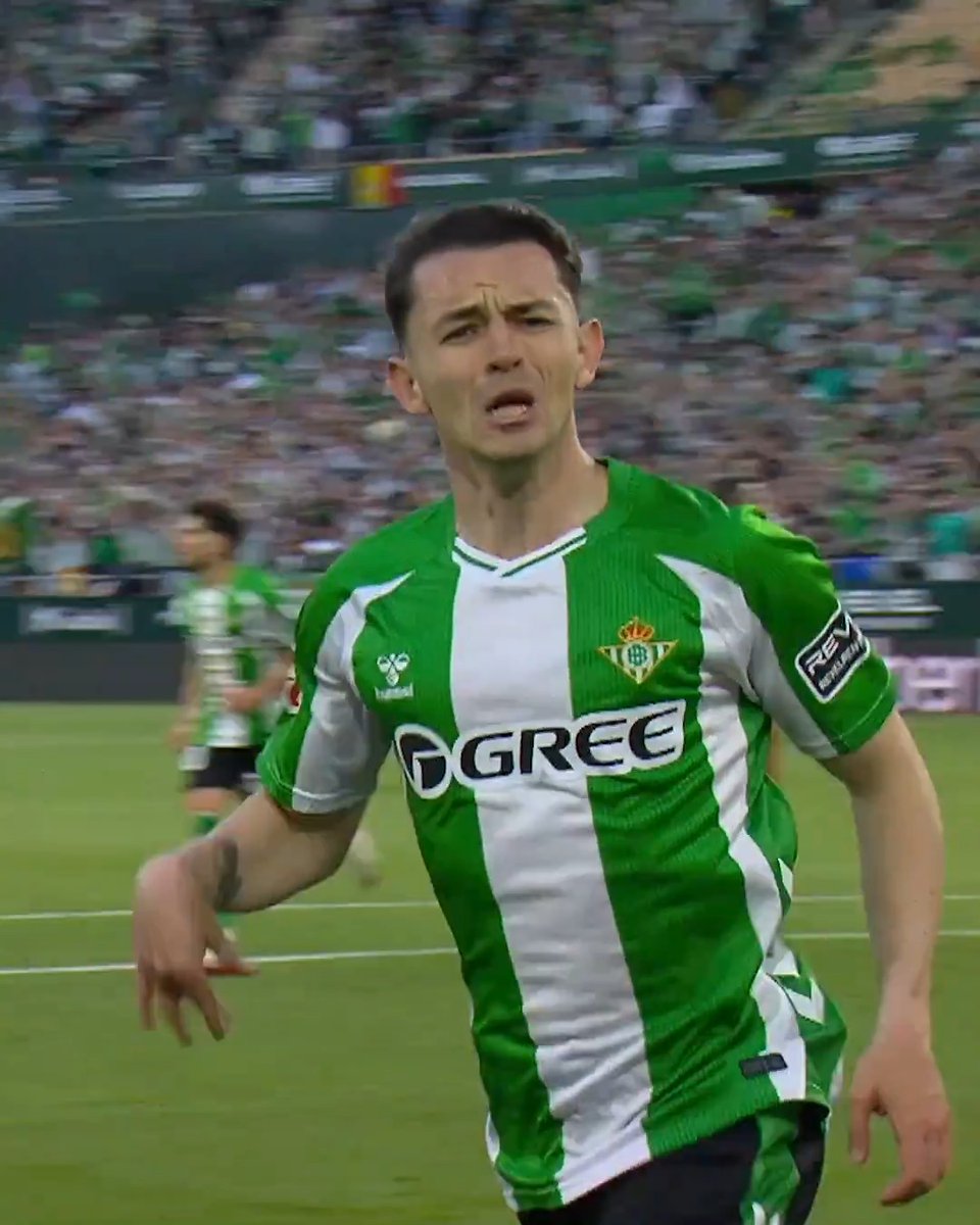 💚 Alvaro Fidalgo y su primer gol con el Real Betis Balompié 🌴💚. LALIGAHighlights