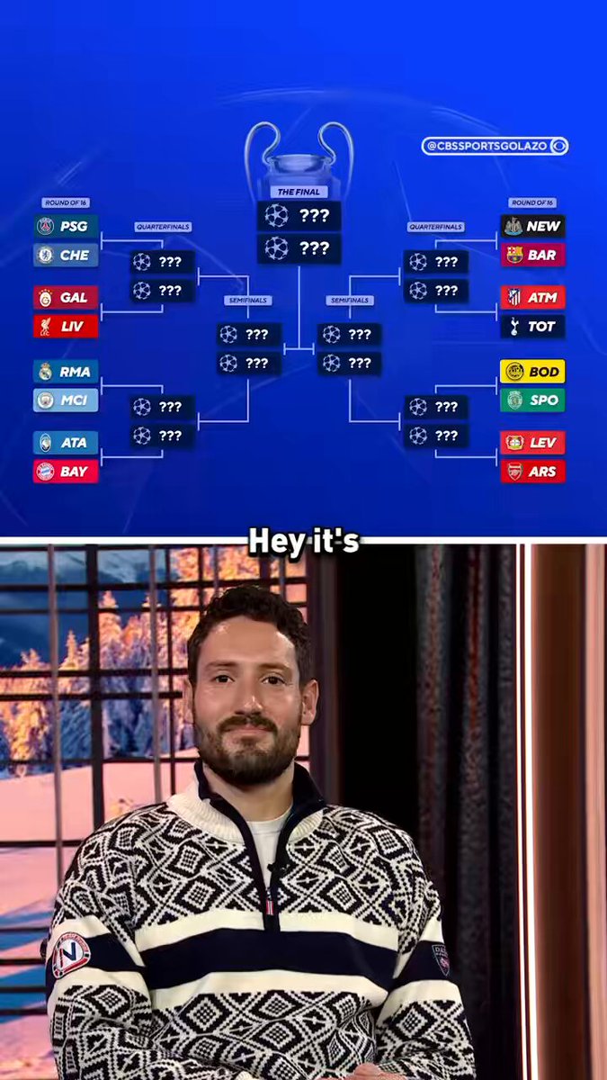 A potential SHOCKING RESULT for one of Nico Cantor’s #UCL bracket picks 😳