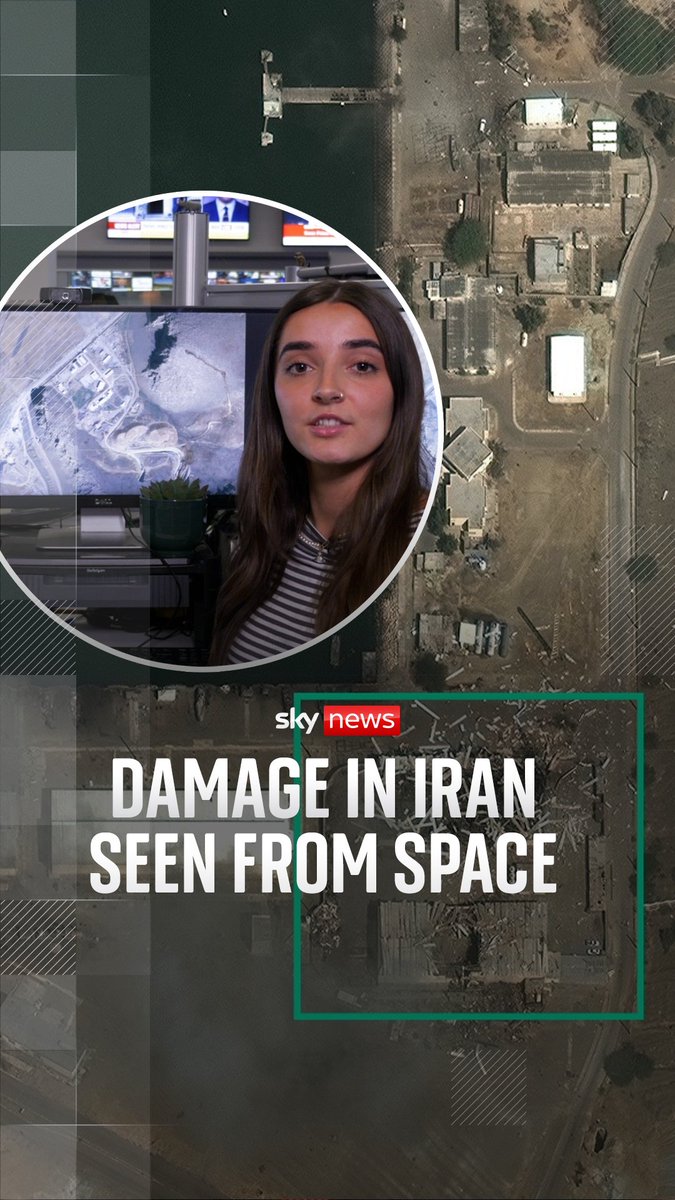 Sky News' Data and Forensics team analysed satellite images to understand the extent of damage to military and civilian sites in Iran, from nuclear facilities and missile bases to a school and a hospital in Tehran, caused by US and Israeli strikes.