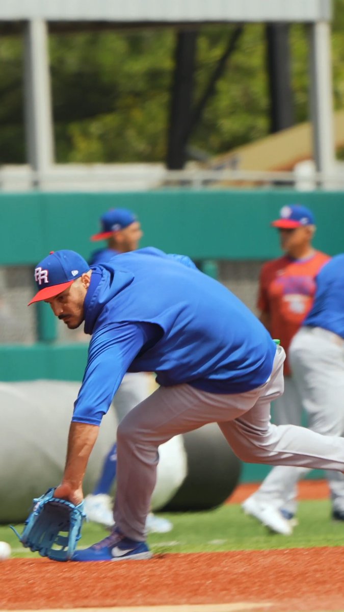 Nolan Arenado is ready to man the hot corner for Team Puerto Rico 🔥 #WorldBaseballClassic