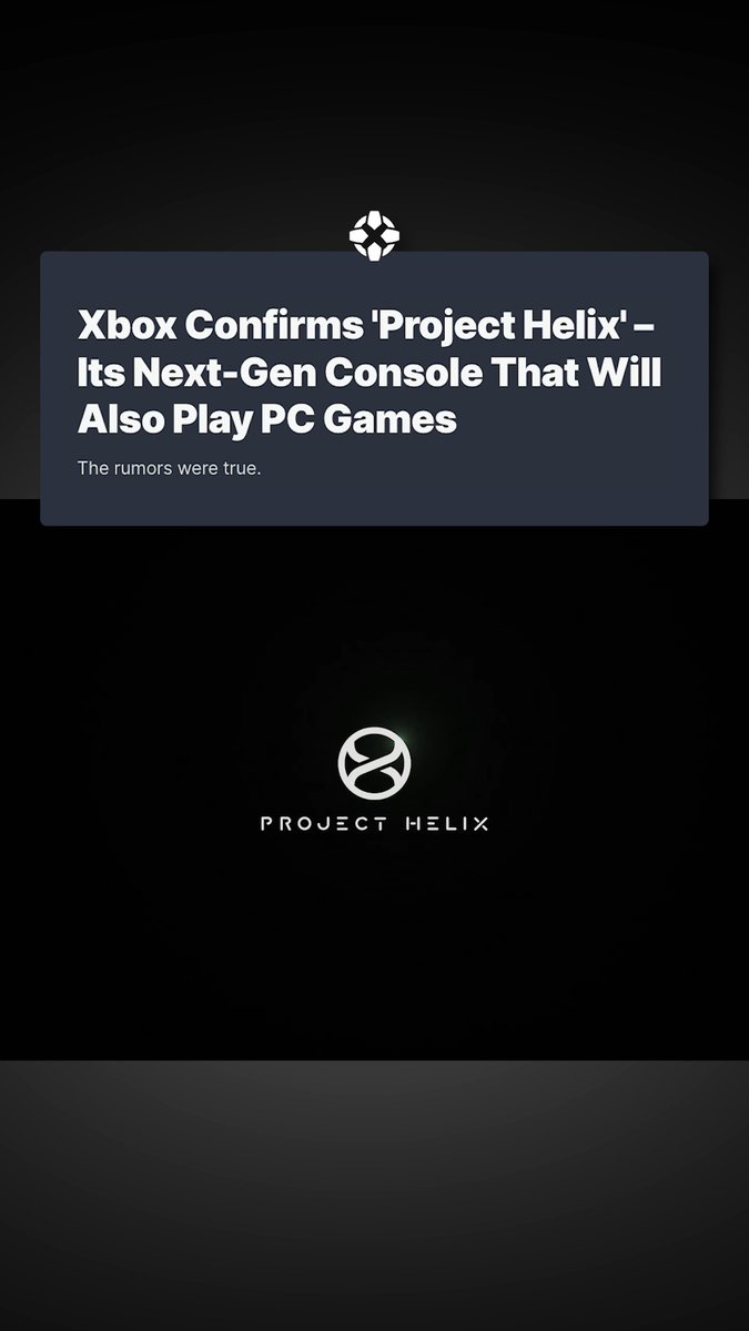 The next-gen Xbox is already on the way, and it's going to play PC games as well as Xbox games.