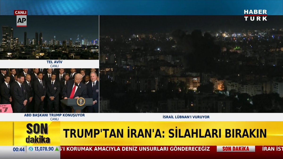 #SONDAKİKA - ABD Başkanı Trump'tan İran'a: Silahları bırakın. "Silahları bırakanlara dokunulmazlık vereceğiz"